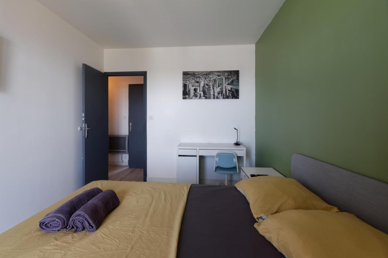 Le Beaulieu * Appartement 4 Chambres * 8Pers * Clim * Parking * Balcon Montpellier Exterior photo