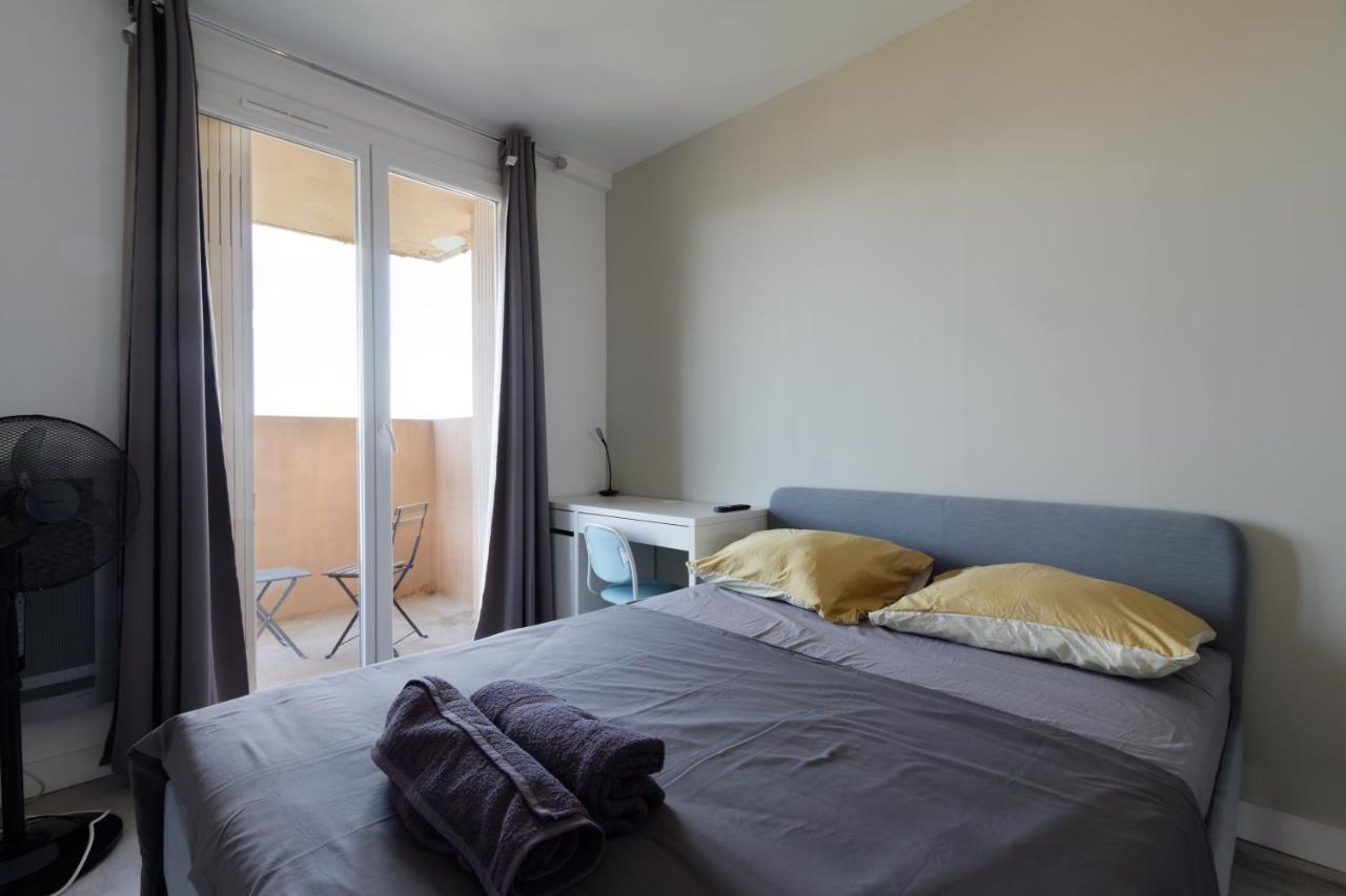 Le Beaulieu * Appartement 4 Chambres * 8Pers * Clim * Parking * Balcon Montpellier Exterior photo